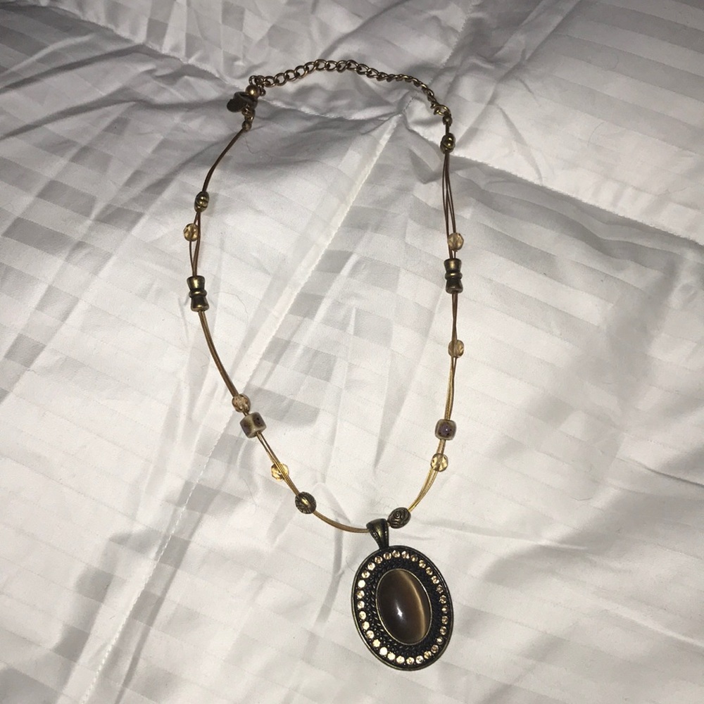 Tigers eye necklace